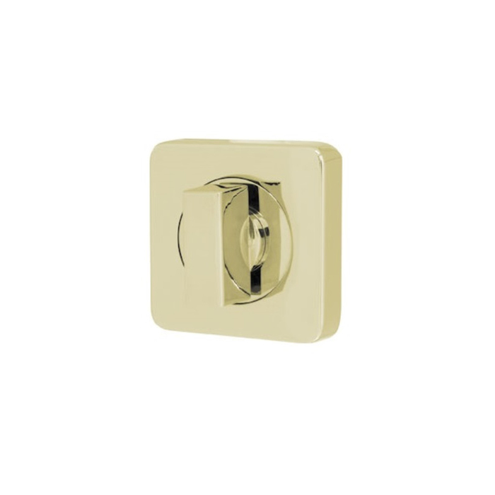 Ручка поворотная Armadillo WC-BOLT BK6/SQ-21GP-2, цвет золото