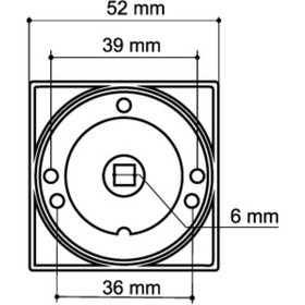 

Ручка поворотная Armadillo WC-BOLT BK6/SQ-21SG/GP-4, цвет матовое золото/золото