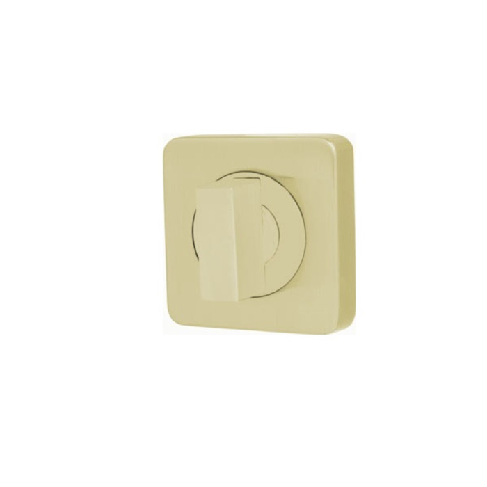 Ручка поворотная Armadillo WC-BOLT BK6/SQ-21SG-1, цвет матовое золото