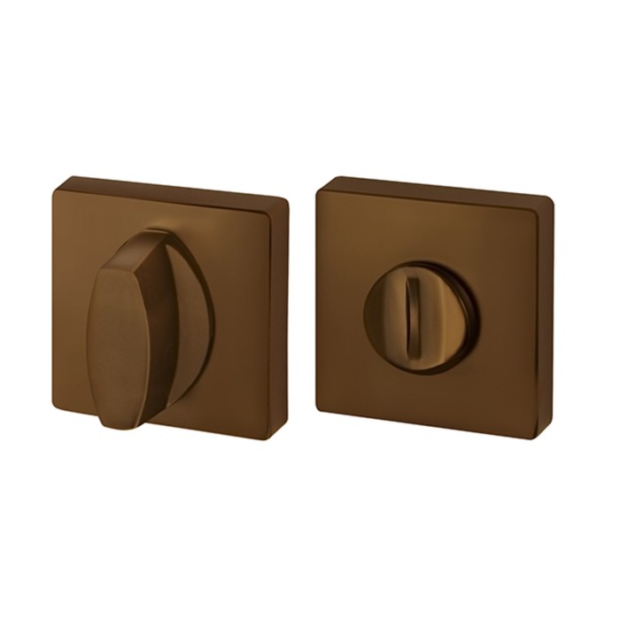 Ручка поворотная Armadillo WC-BOLT BK6/USQ BB-17, цвет коричневая бронза