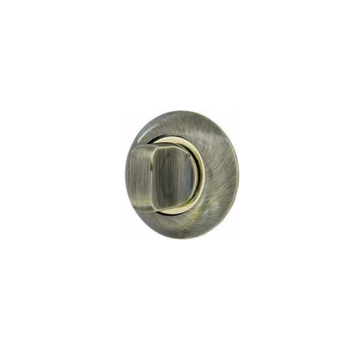 Ручка поворотная Armadillo WC-BOLT BKW8-1AB/GP-7, без о/п, цвет бронза/золото