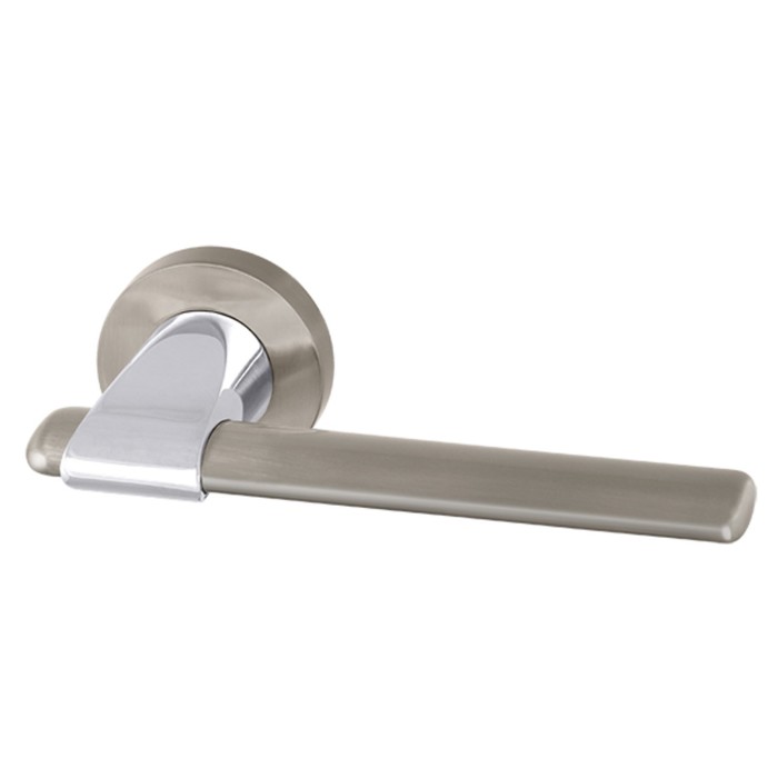 Ручка раздельная Armadillo AJAX URB1 SN/CP/SN-12, цвет матовый хром/хром