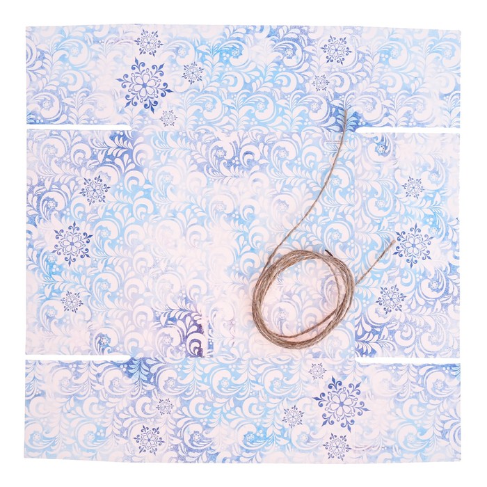 Коробка для капкейка с PVC крышкой «Вкусный подарок», 16 х 16 х 7,5 см