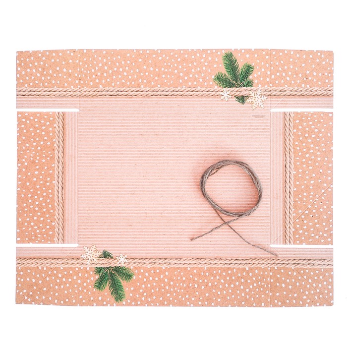 Коробка для капкейка с PVC крышкой «Это для тебя», 16 х 23 х 7,5 см