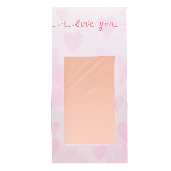 Коробочка для сладостей I love you, 9 х 19 х 6 см.