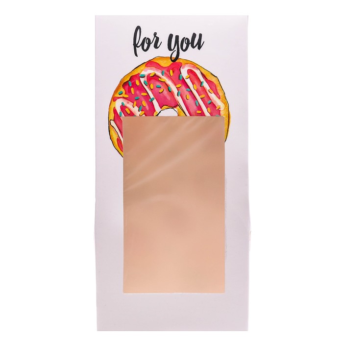 Коробочка для сладостей «Сладости для тебя», 9 х 19 х 6 см.