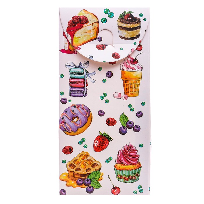 Коробочка для сладостей «Сладости для тебя», 9 х 19 х 6 см.