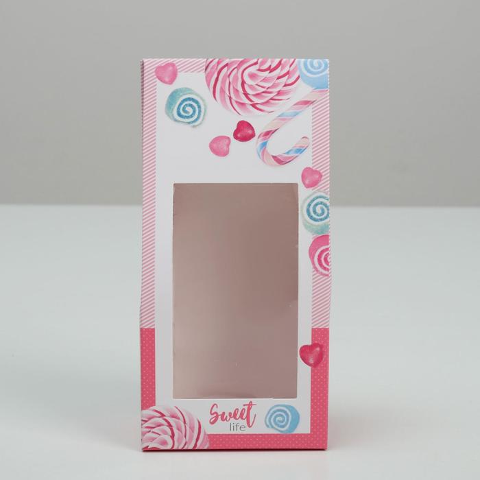 Коробочка для сладостей «Сладкая жизнь», 9 х 19 х 6 см.