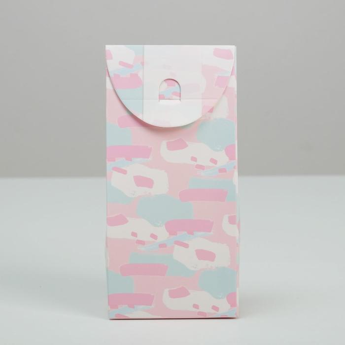 Коробочка для сладостей «Живи моментом», 9 х 19 х 6 см.