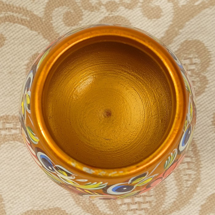 Набор винный «Восток», золото, 8 пр: кувш-0,7л, h=43 см, фужер-150 мл, D подн-40 см 2964831 38070