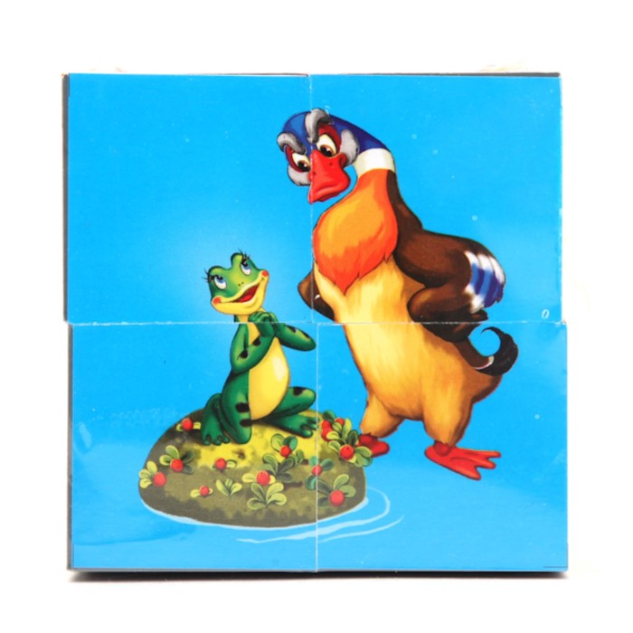 Кубики &quot;Русские сказки&quot; 4 шт., в пленке 1404