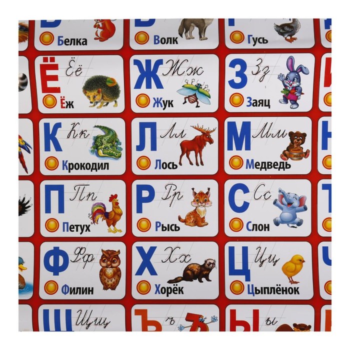 Обучающий плакат «В.А. Степанов. Азбука»