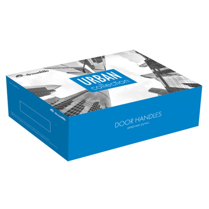 Ручка раздельная Armadillo SCREEN USQ8 SN/CP-3, цвет матовый хром/хром