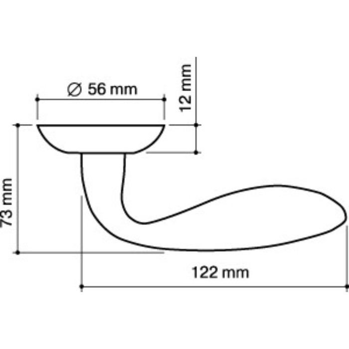 Ручка раздельная Armadillo Virgo LD57-1GP/SG-5, цвет золото/матовое золото