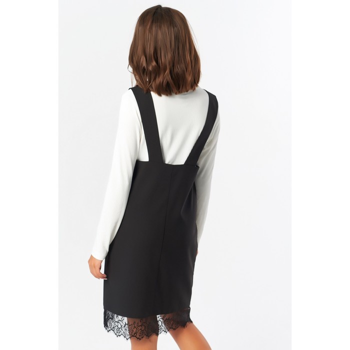 Сарафан женский, размер 48, цвет чёрный