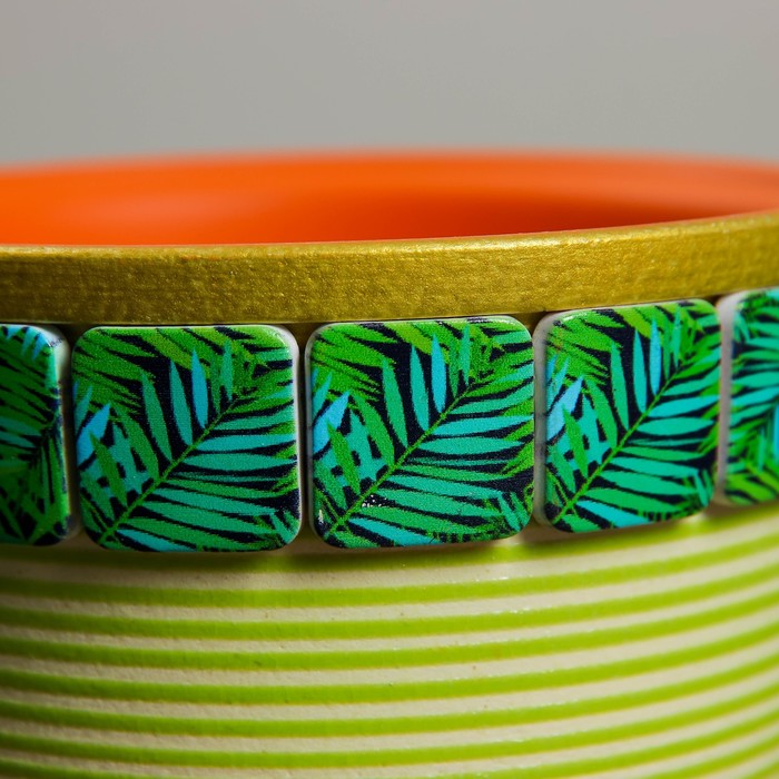 Горшок цветочный Папоротник фундук №1, 0,6 л