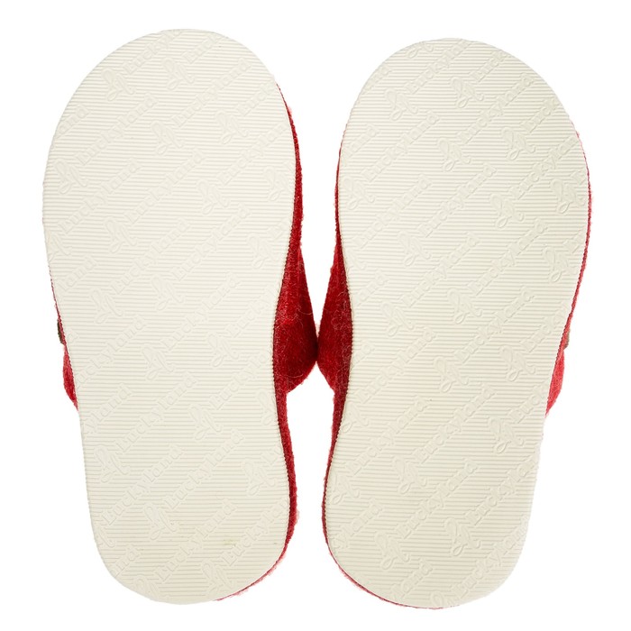 Тапочки детские 2669 K-LMC-W, цвет красный, размер 30