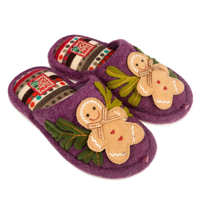 Тапочки детские 2669 K-LMC-W, цвет фиолетовый, размер 33