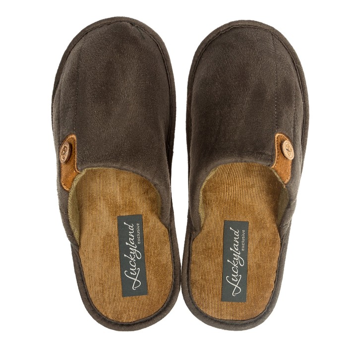 Тапочки мужские 2093 M-NCH-C, цвет хаки, размер 41