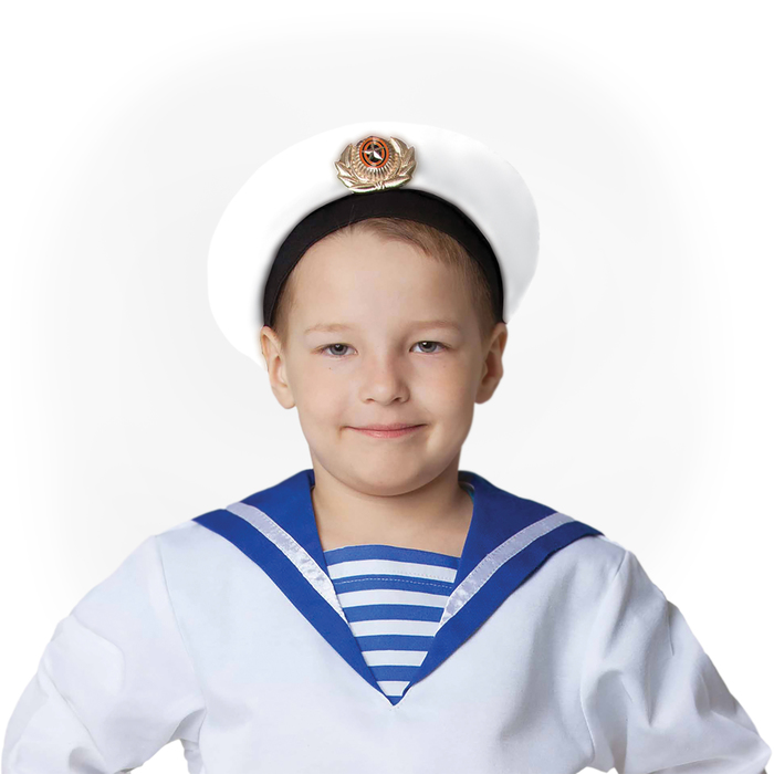 Бескозырка белая ОГ-53-54