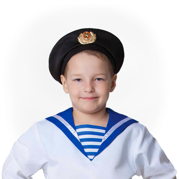 Бескозырка черная ОГ-55-56