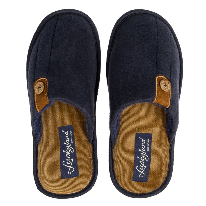 Тапочки мужские 2093 M-NCH-C, цвет синий, размер 44