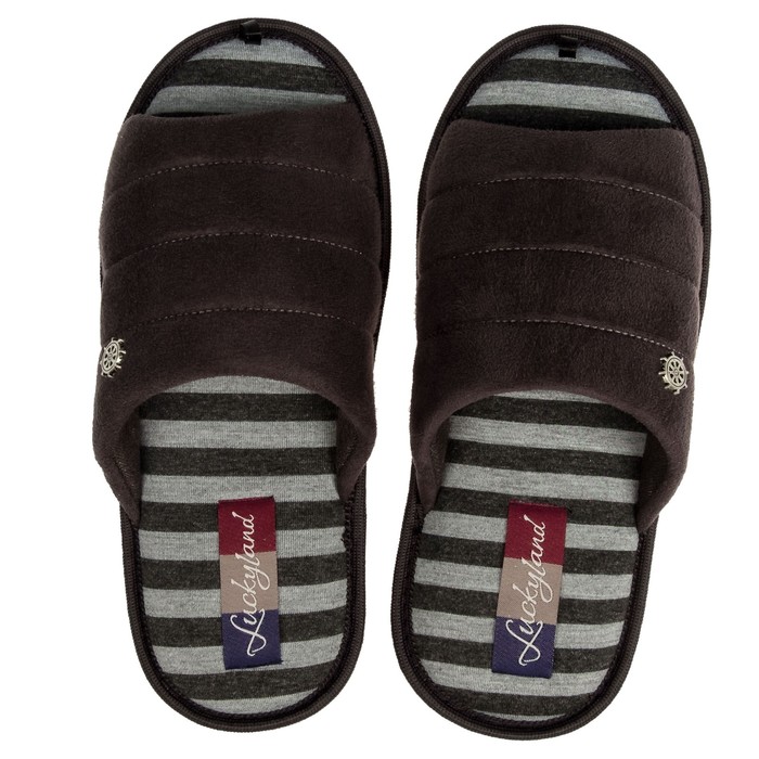 Тапочки мужские 2089 M-NCH-O, цвет серый, размер 42