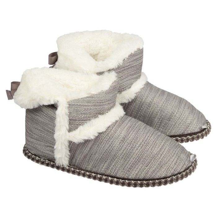 Тапочки женские 2564 W-FHB-EVA, цвет серый, размер 37