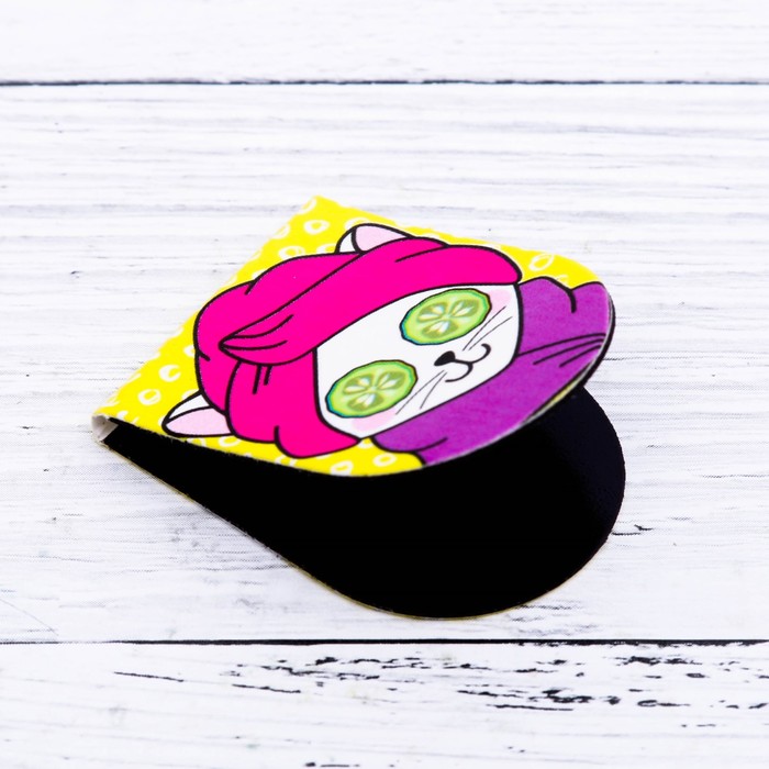 Магнитные закладки на подложке "Самые яркие", 6 шт.