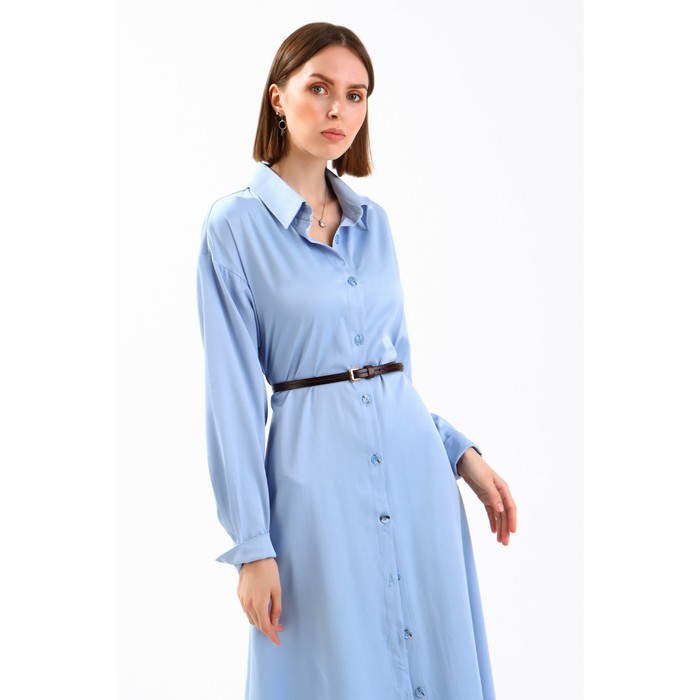 Ремень женский, пряжка золото, цвет кофе