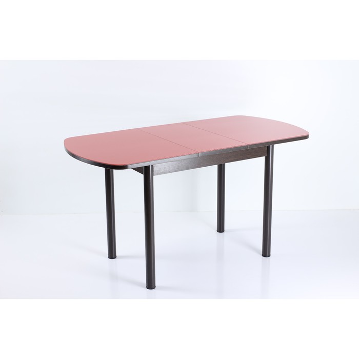 Стол раздвижной ПГ-1 (СТ-2), 1100(1420)х700х760, Венге/Алое/Крашеные прямые