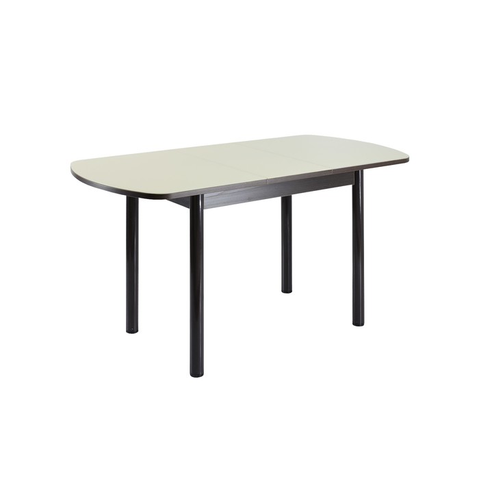 Стол раздвижной ПГ-1 (СТ-1), 1100(1420)х700х760, Венге/Песок/Крашеные прямые