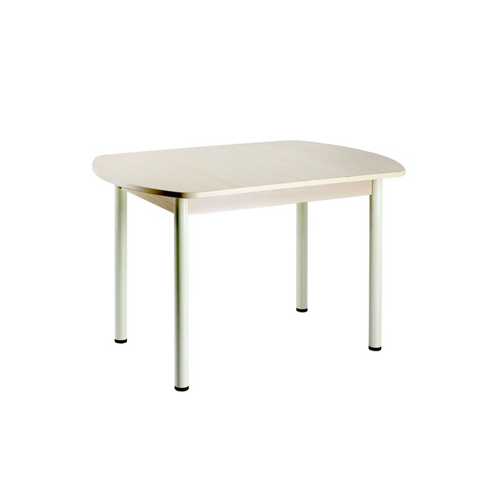 Стол раздвижной ПГ-7 ДСП, 1400(1800)х900х760, Дуб/Крашеные прямые