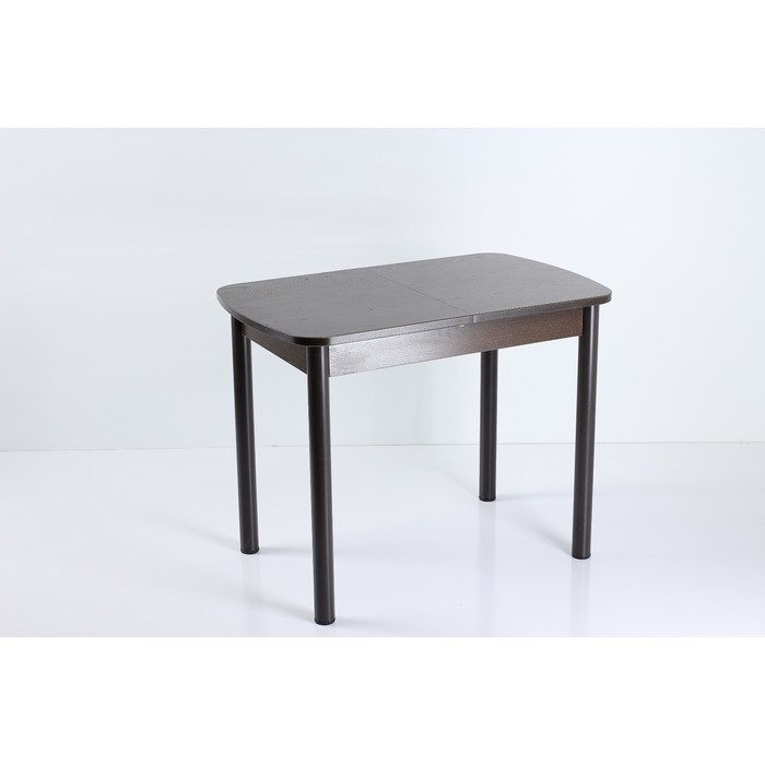 Стол раздвижной ПГ-мини ДСП, 960(1260)х600х760, Венге/Крашеные прямые