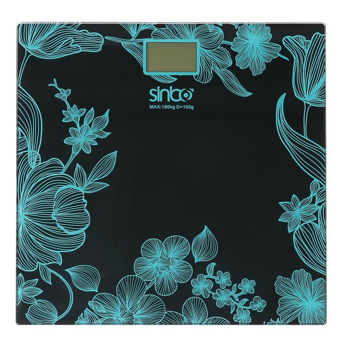 Весы напольные Sinbo SBS 4429, электронные, до 180 кг, черные