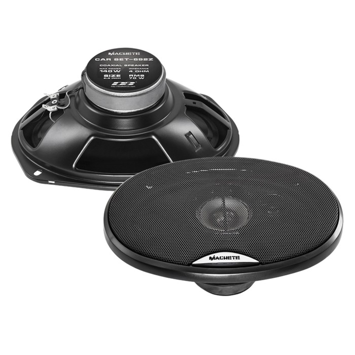 Акустическая система Deaf Bonce Machete CARSET 692Z, 15х23 см, 140 Вт, набор 2 шт
