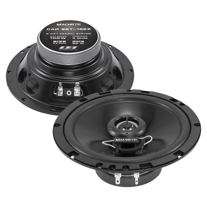 Акустическая система Deaf Bonce Machete CARSET 162Z, 16.5 см, 100 Вт, набор 2 шт