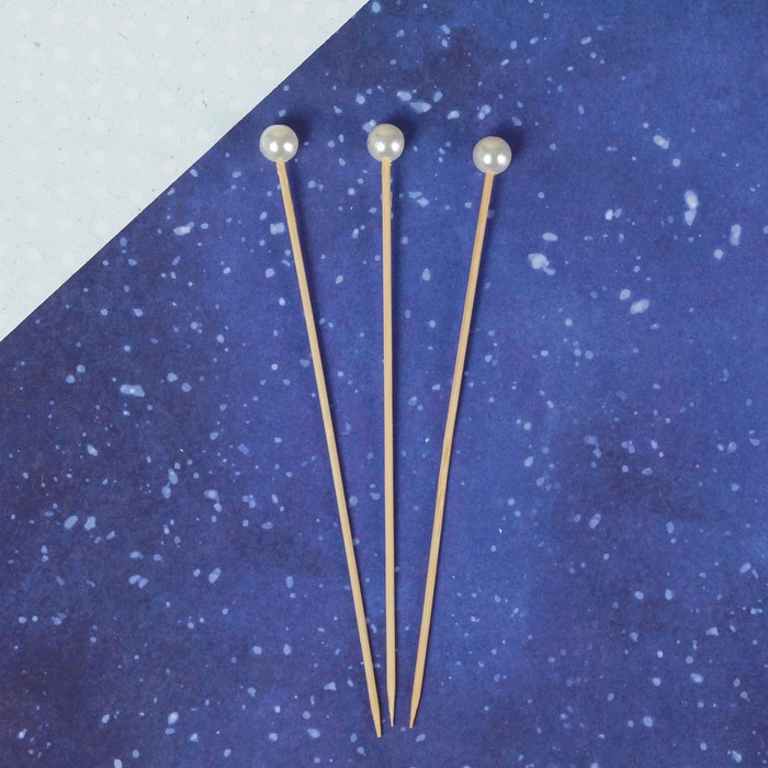 Шпажка для канапе "Бусинка" (набор 24 шт.)