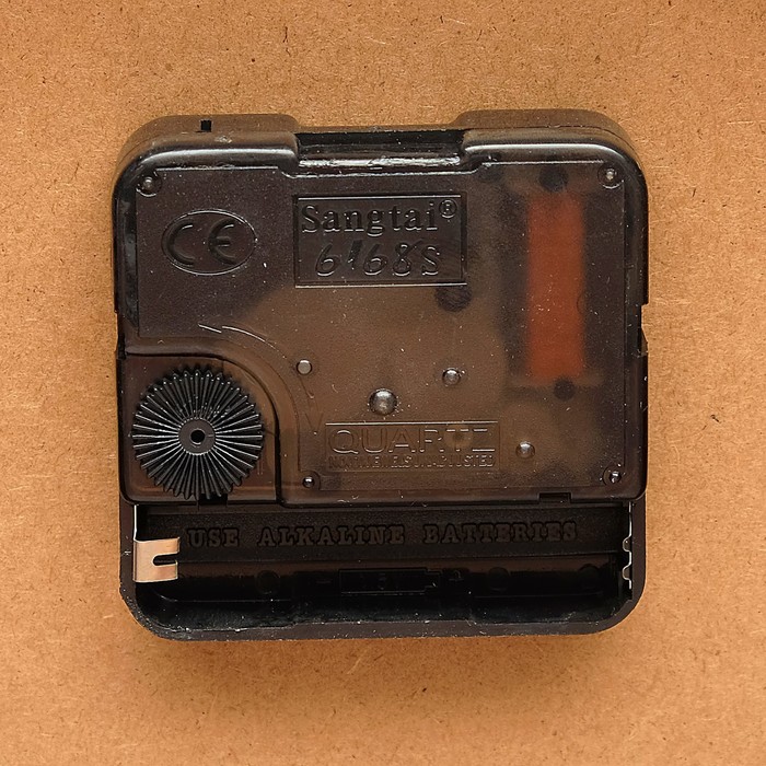 Часы настольные Лофт, в виде Будильника черные d=21, 9.5*22.5*33 см