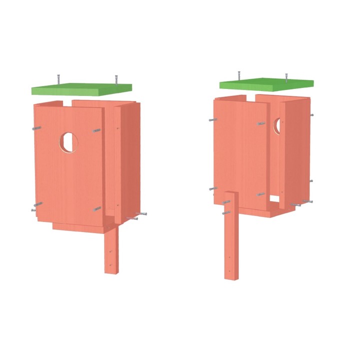 Скворечник, 31 х 11,8 х 19 см