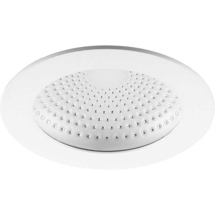 Встраиваемый светодиодный светильник AL9071, 8W, 560Lm, 4000K, белый, d=135мм