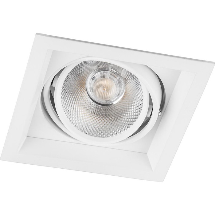 Встраиваемый светодиодный светильник AL201, 1x20W, 1800 Lm, 4000К, цвет белый