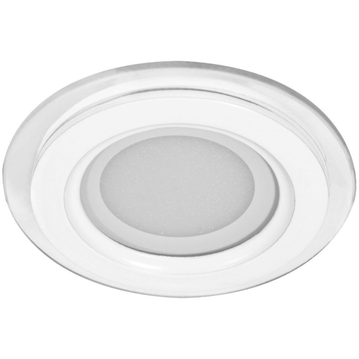 Встраиваемый светодиодный светильник AL2110, 12W, 960Lm, 4000K, цвет белый, d=120мм
