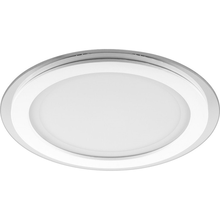 Встраиваемый светодиодный светильник AL2110, 24W, 1640Lm, 4000K, цвет белый, d=205мм