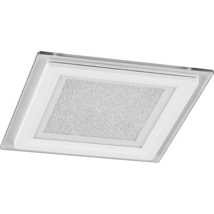 Встраиваемый светодиодный светильник AL2121, 6W, 480Lm, 4000K, цвет белый, d=75мм