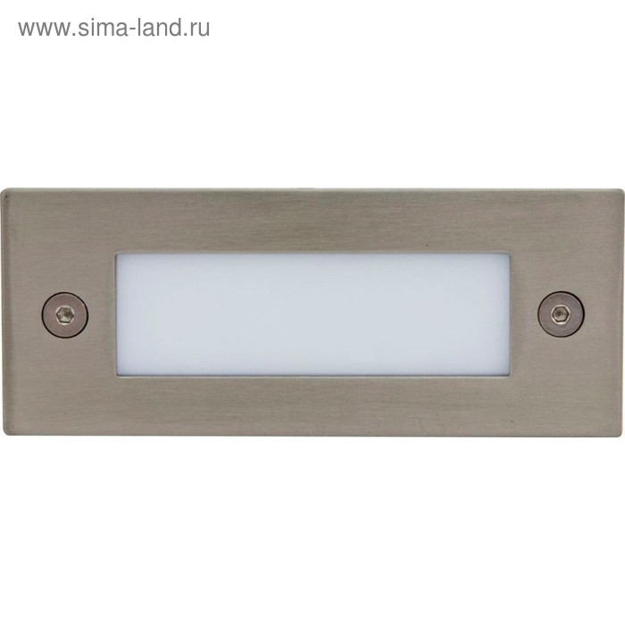 

Встраиваемый светодиодный светильник LN201A 12, 1W, IP54, цвет серебро, d=100мм