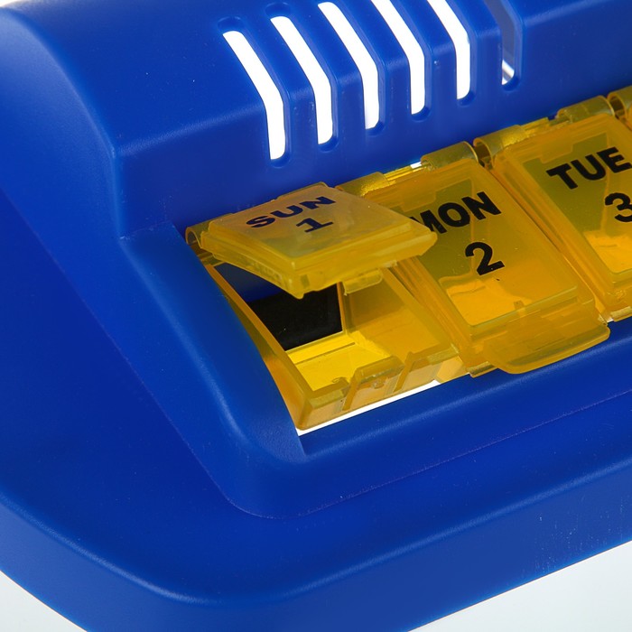 Аквариум настольный с 2 цветами подсветки и отсеками для ежедневного кормления