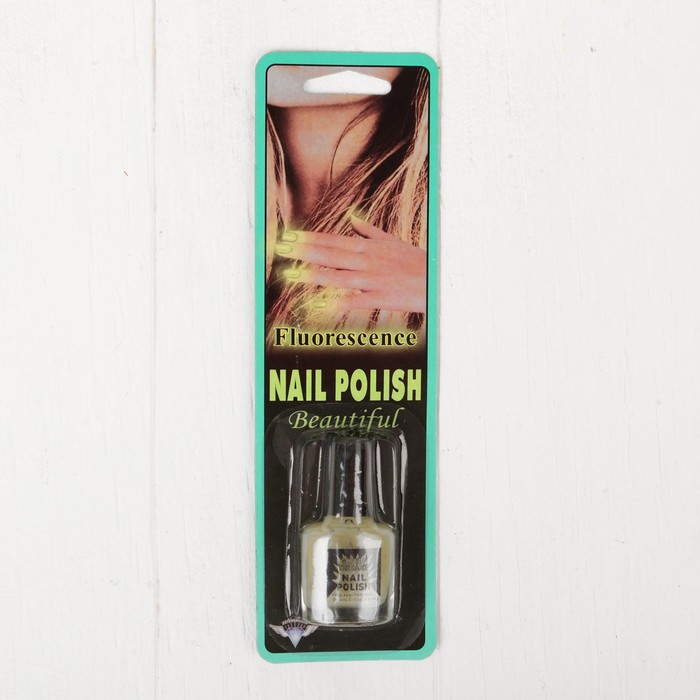 Лак для ногтей 9 мл, светится в темноте