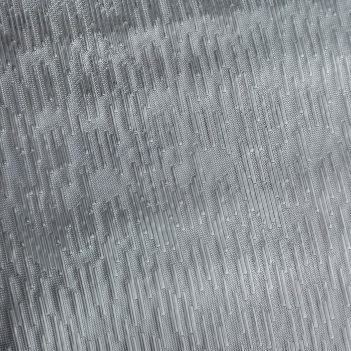 Коврик противоскользящий "Дождь" 45х150 см, цвет белый