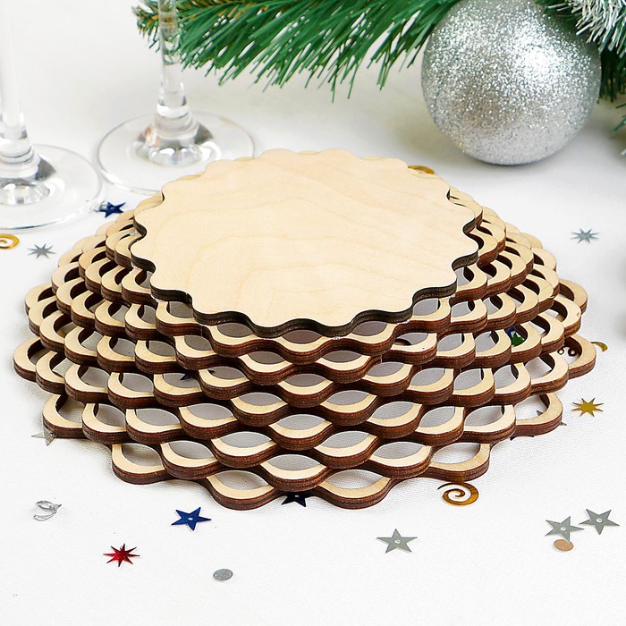 Сухарница «Три свинки», D=19,5 см